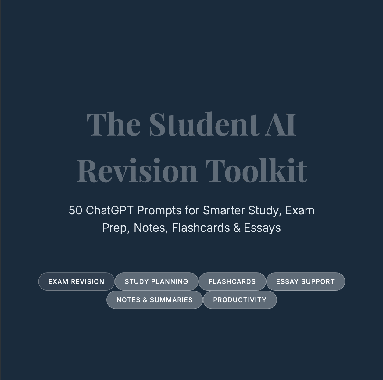 Student Exam AI Prompt Pack